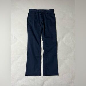 Prana Pants Mens 31x28 Indie Blue Slim Fit Bridger Jean